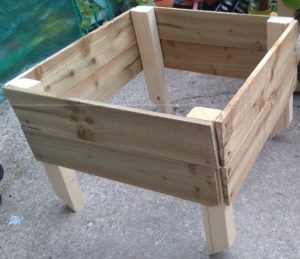 finished planter